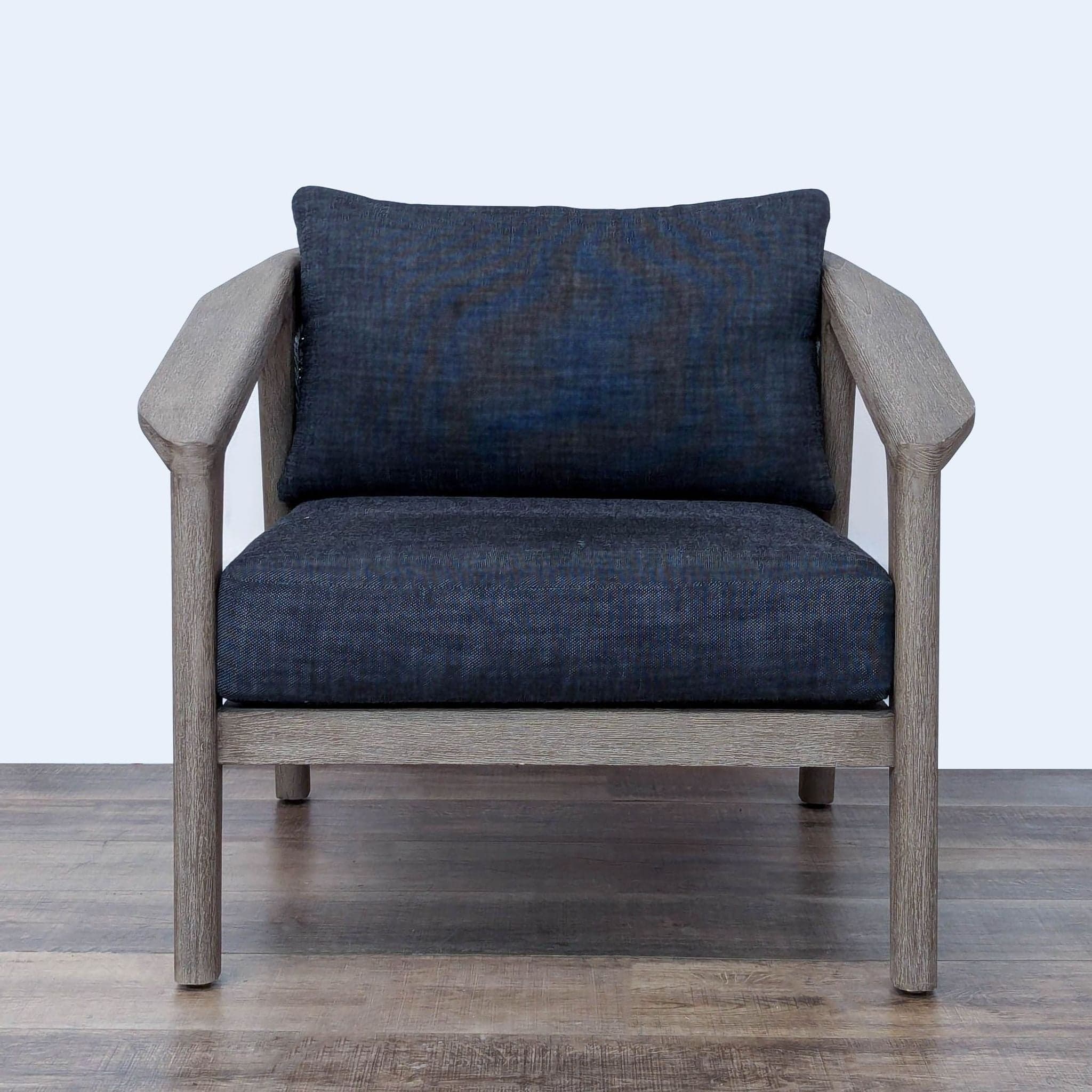 Restoration Hardware Malta Teak Lounge Chair - Thumbnail 3