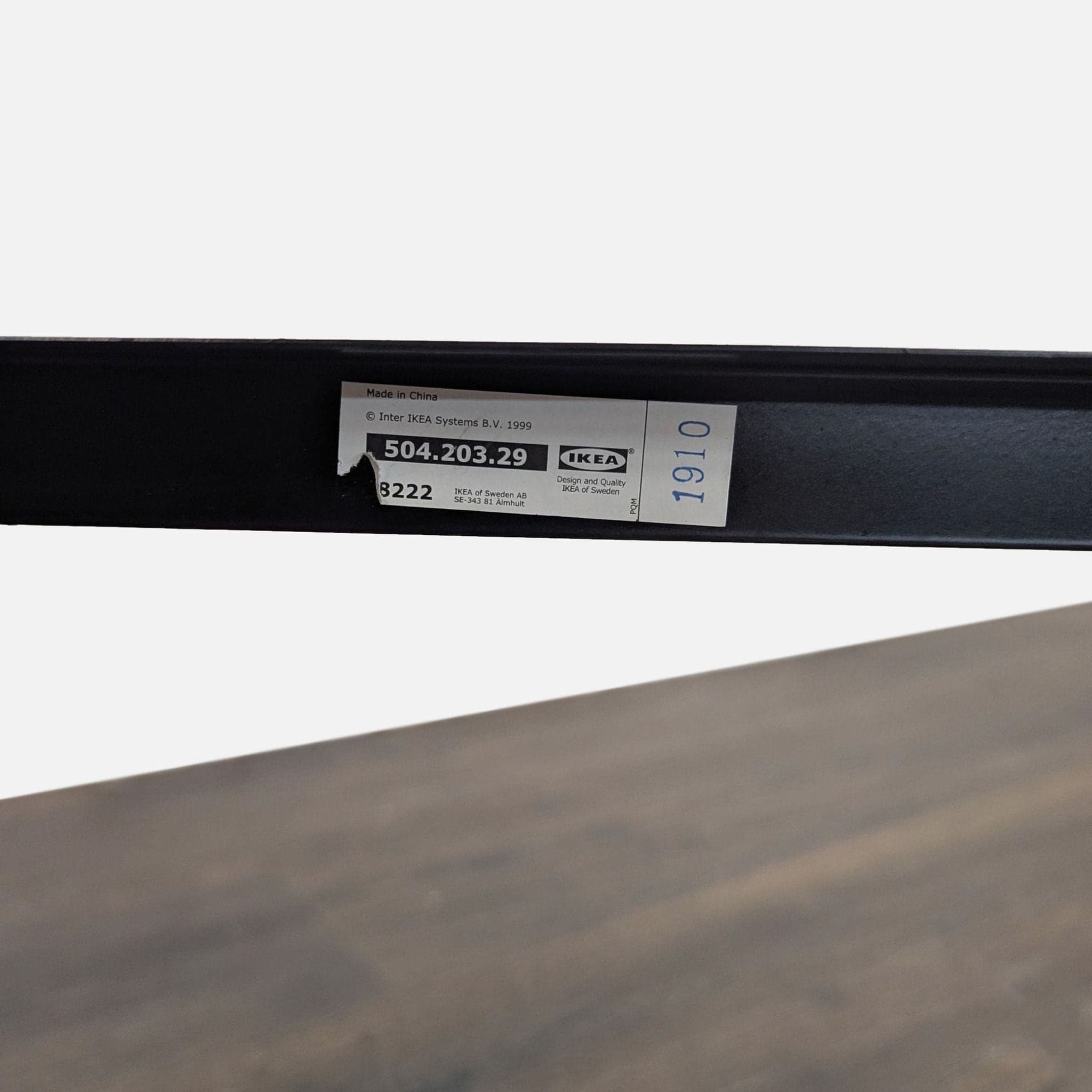 Pair of Ikea Metal Bar Stools - Thumbnail 9