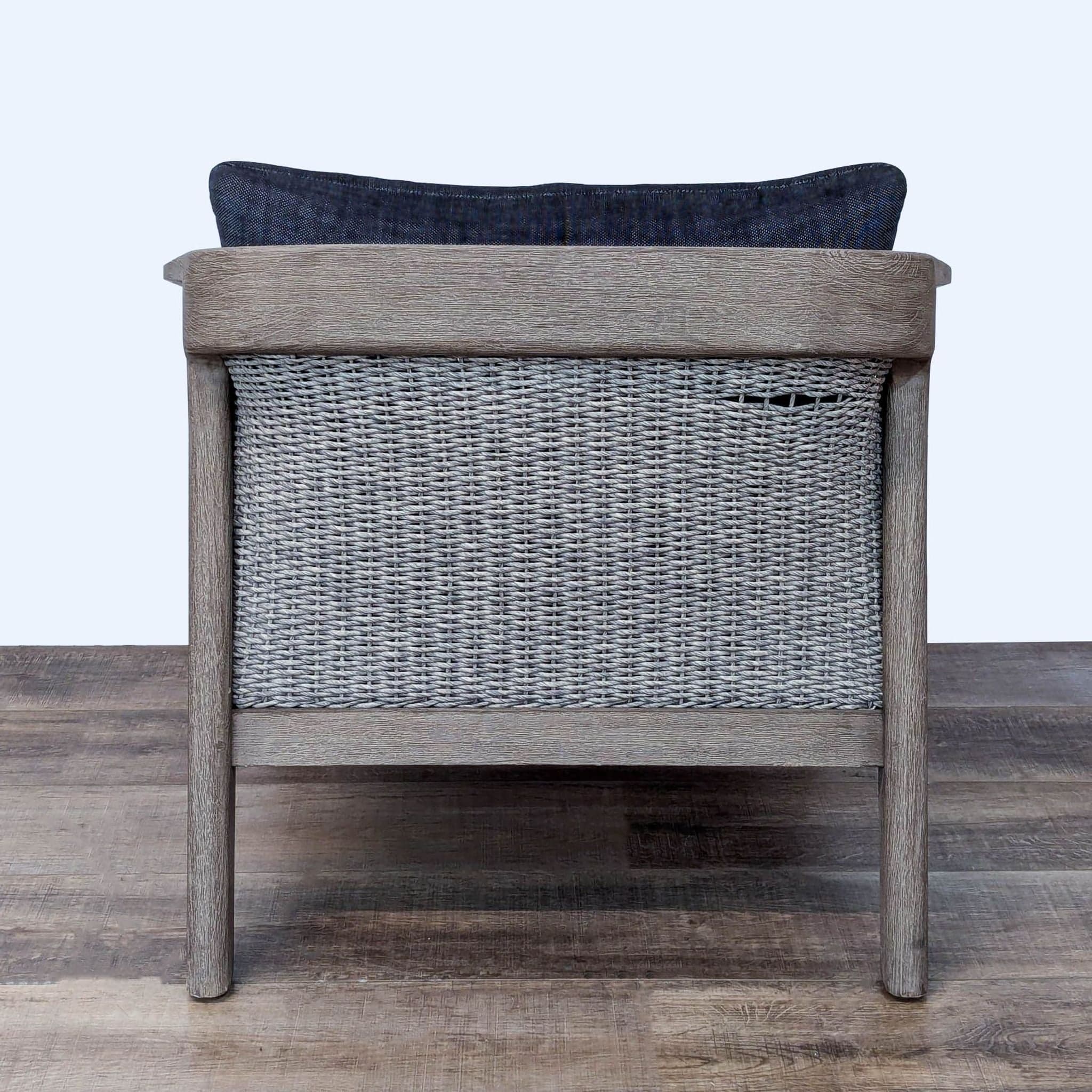Restoration Hardware Malta Teak Lounge Chair - Thumbnail 4