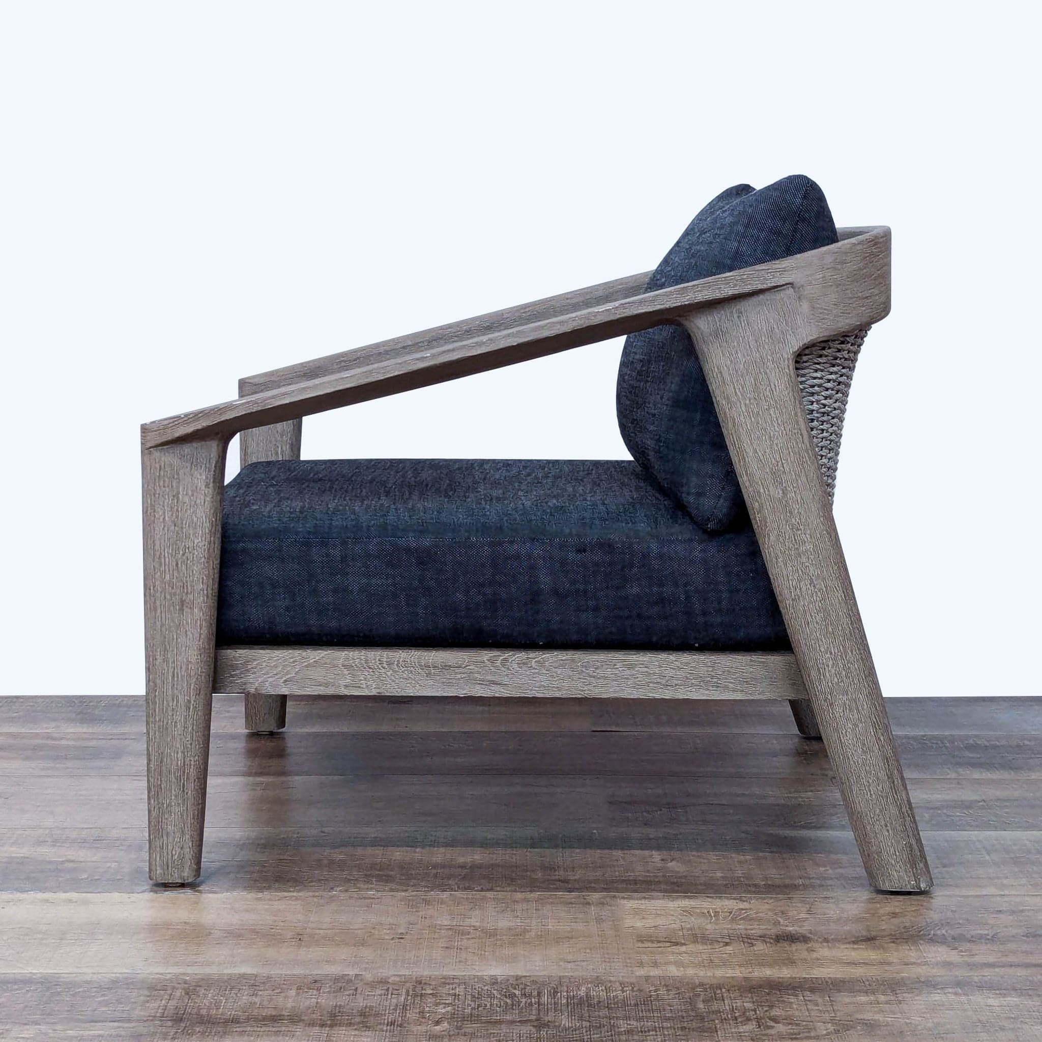 Restoration Hardware Malta Teak Lounge Chair - Thumbnail 5