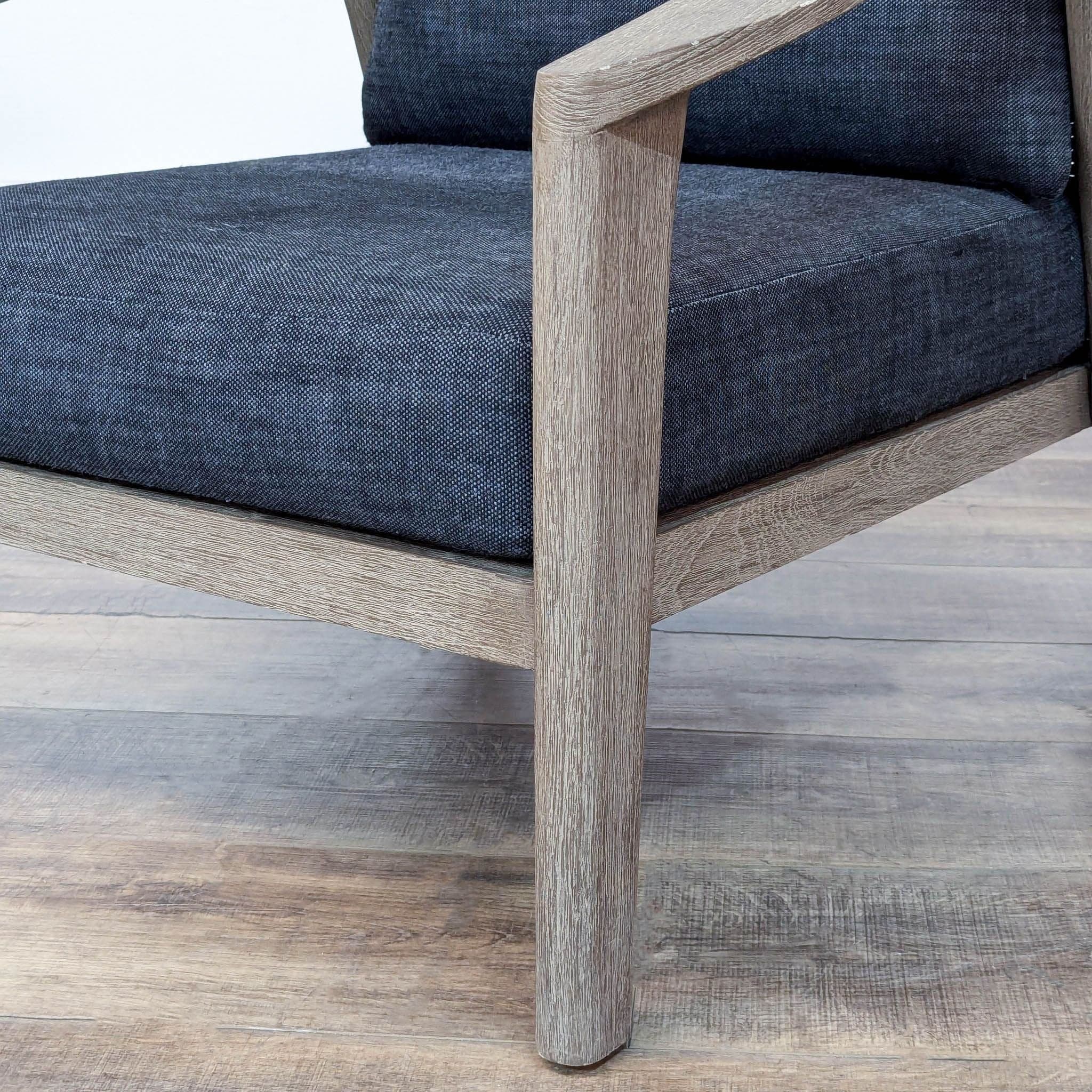 Restoration Hardware Malta Teak Lounge Chair - Thumbnail 6