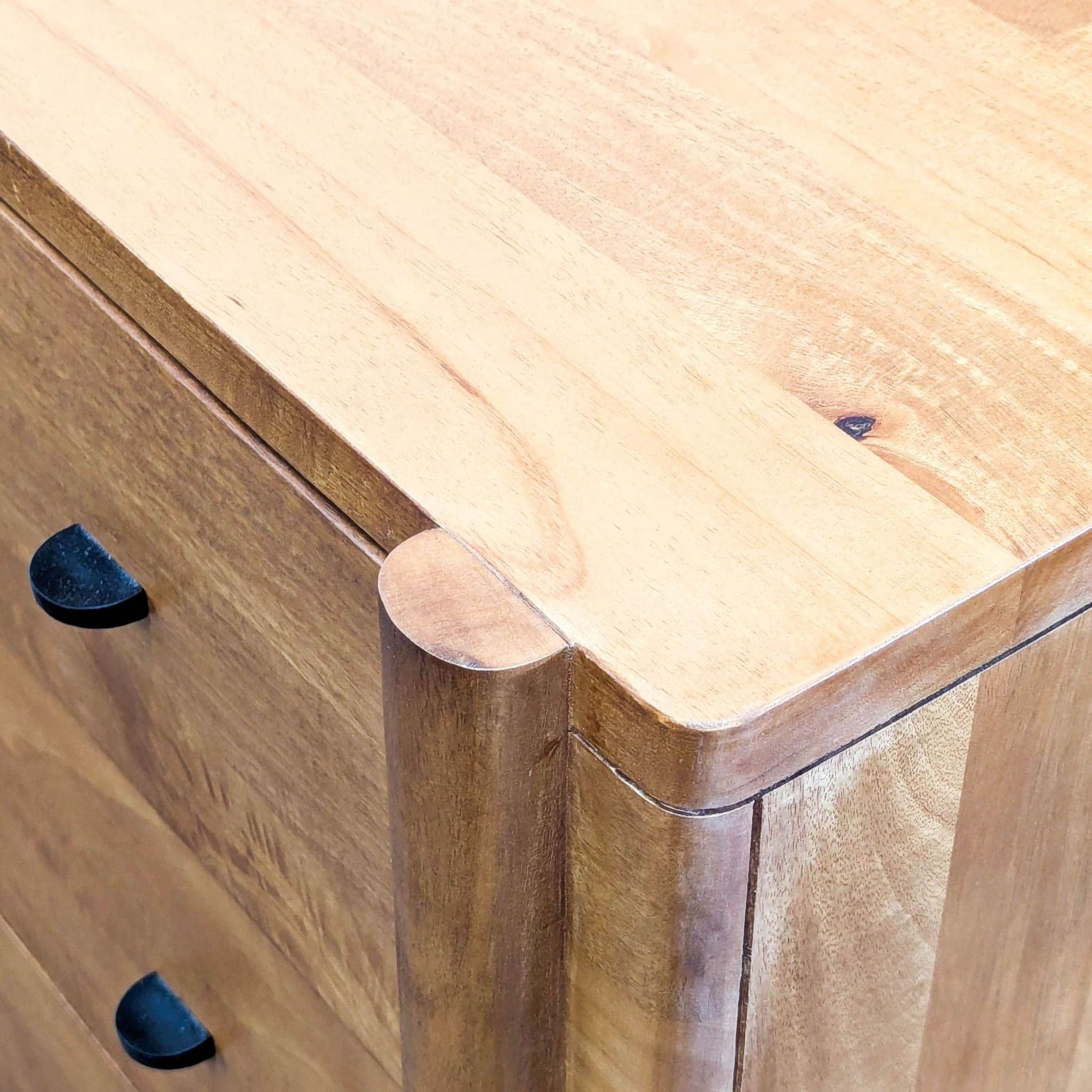 West Elm Otto Solid Wood 6-Drawer Dresser in Natural Finish - Thumbnail 8