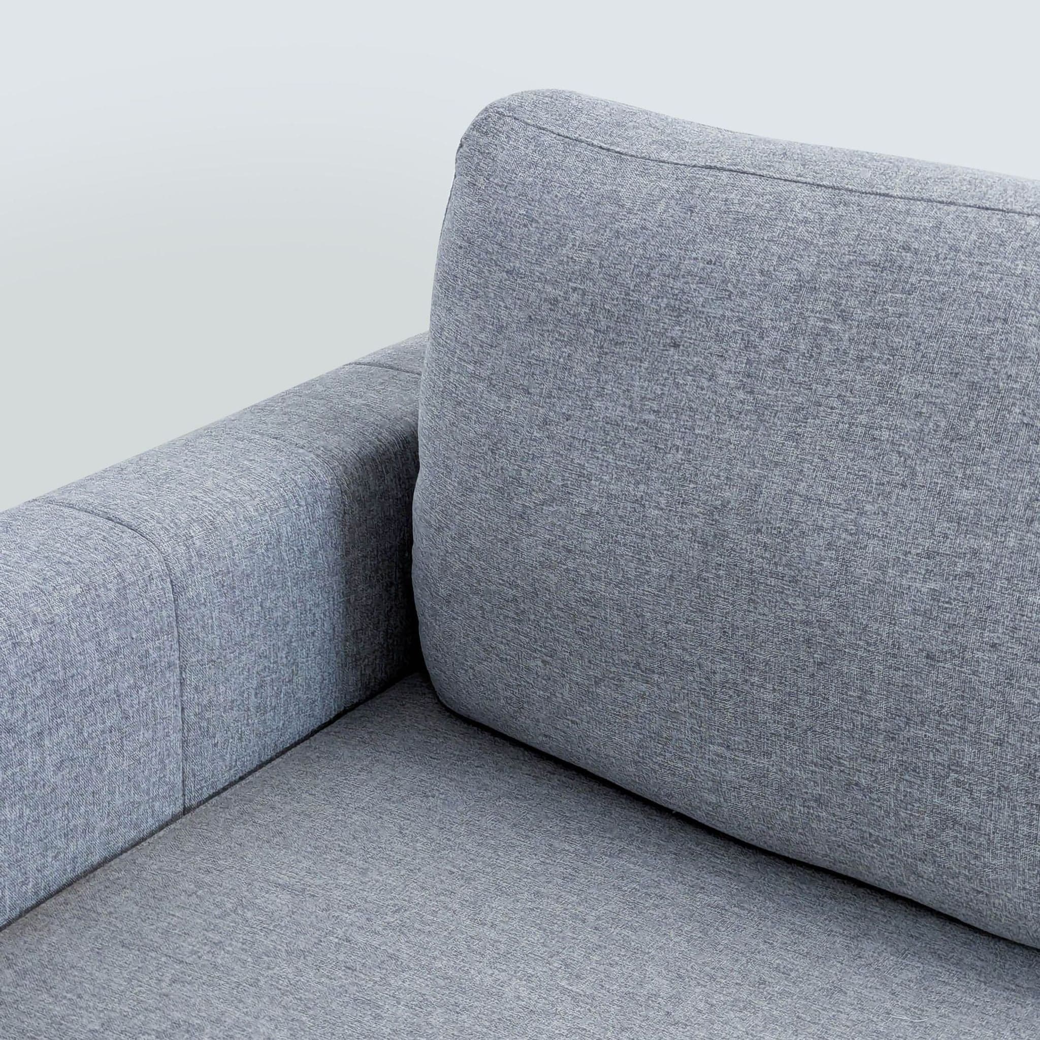 Modern Light Gray Sleeper Sofa with Pull-Out Bed - Thumbnail 9