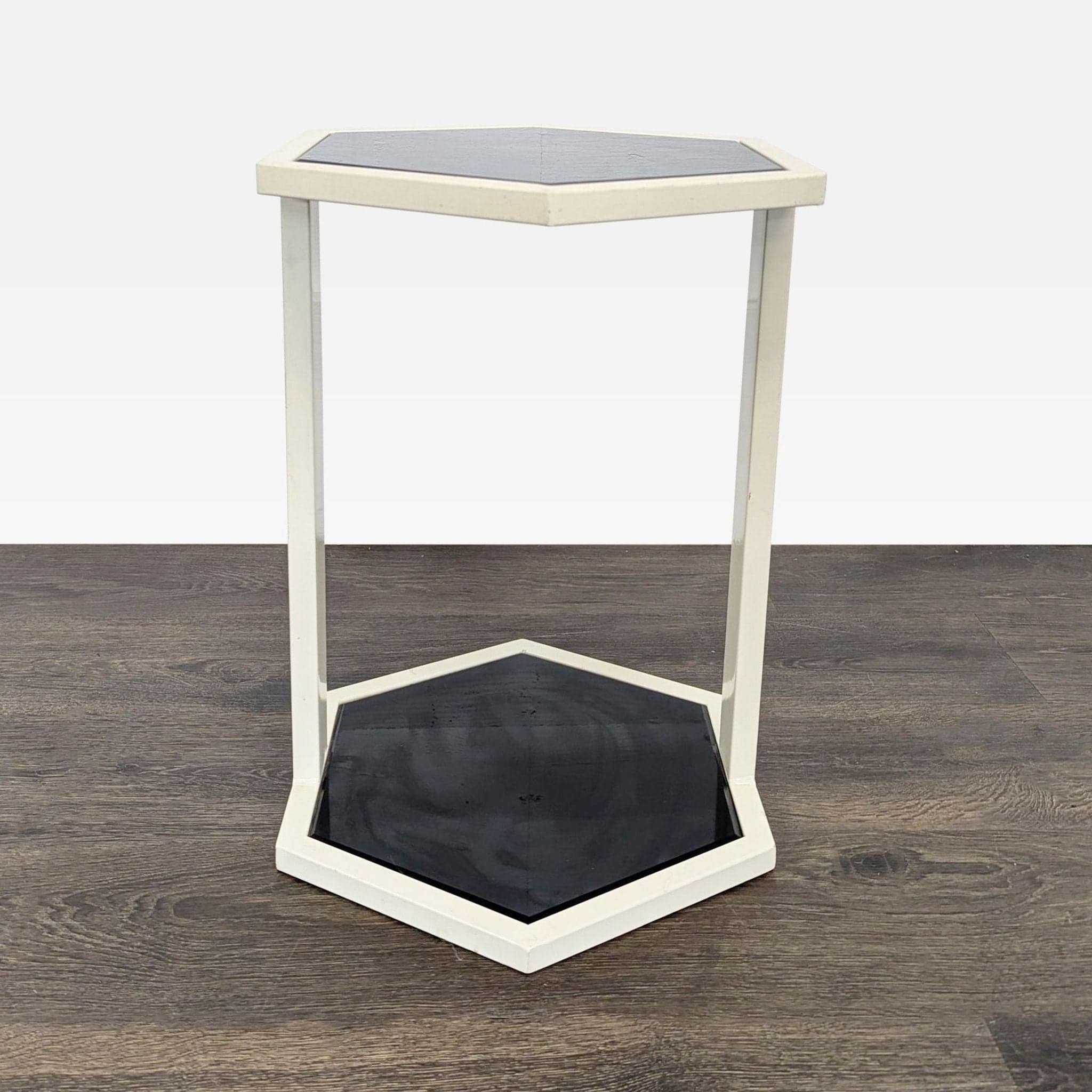 Pair of Nate Berkus Hexigon Side Tables - Thumbnail 7
