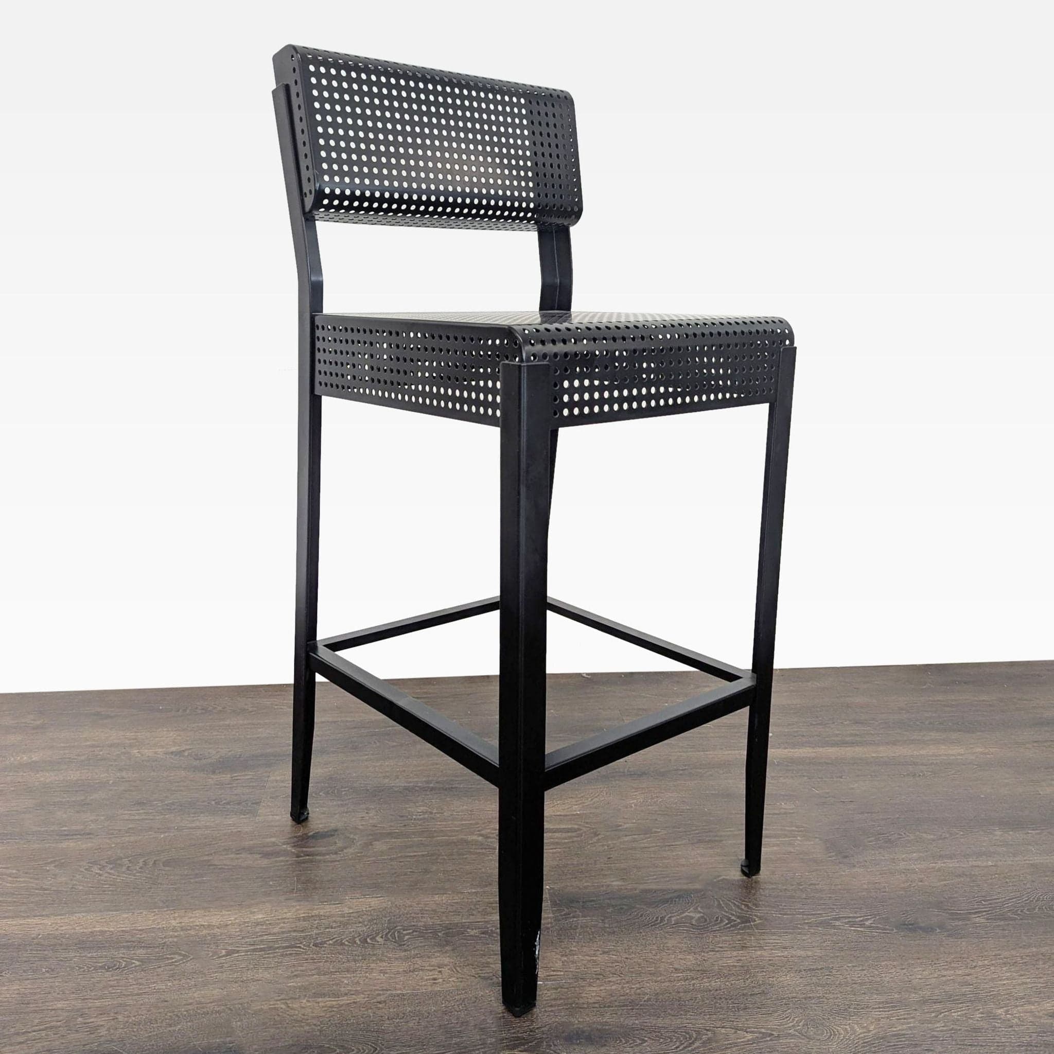 Pair of Ikea Metal Bar Stools - Thumbnail 10