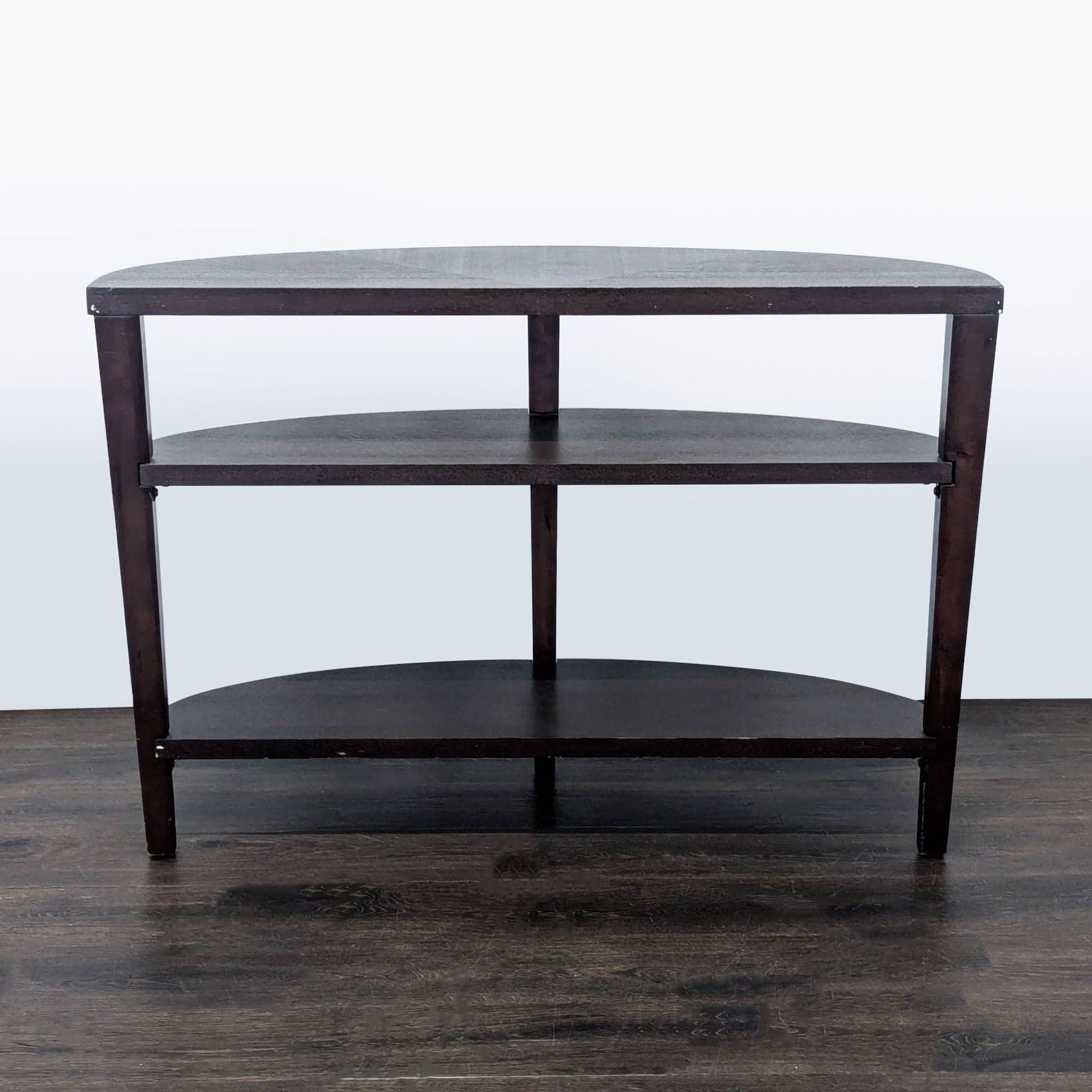 Three Tier Demilune Console Table - Thumbnail 4