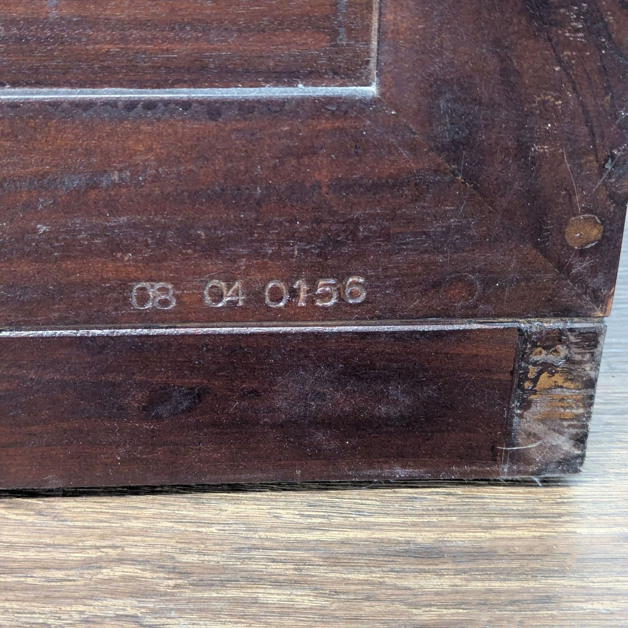 Two Drawer Wood Nightstand - Thumbnail 7
