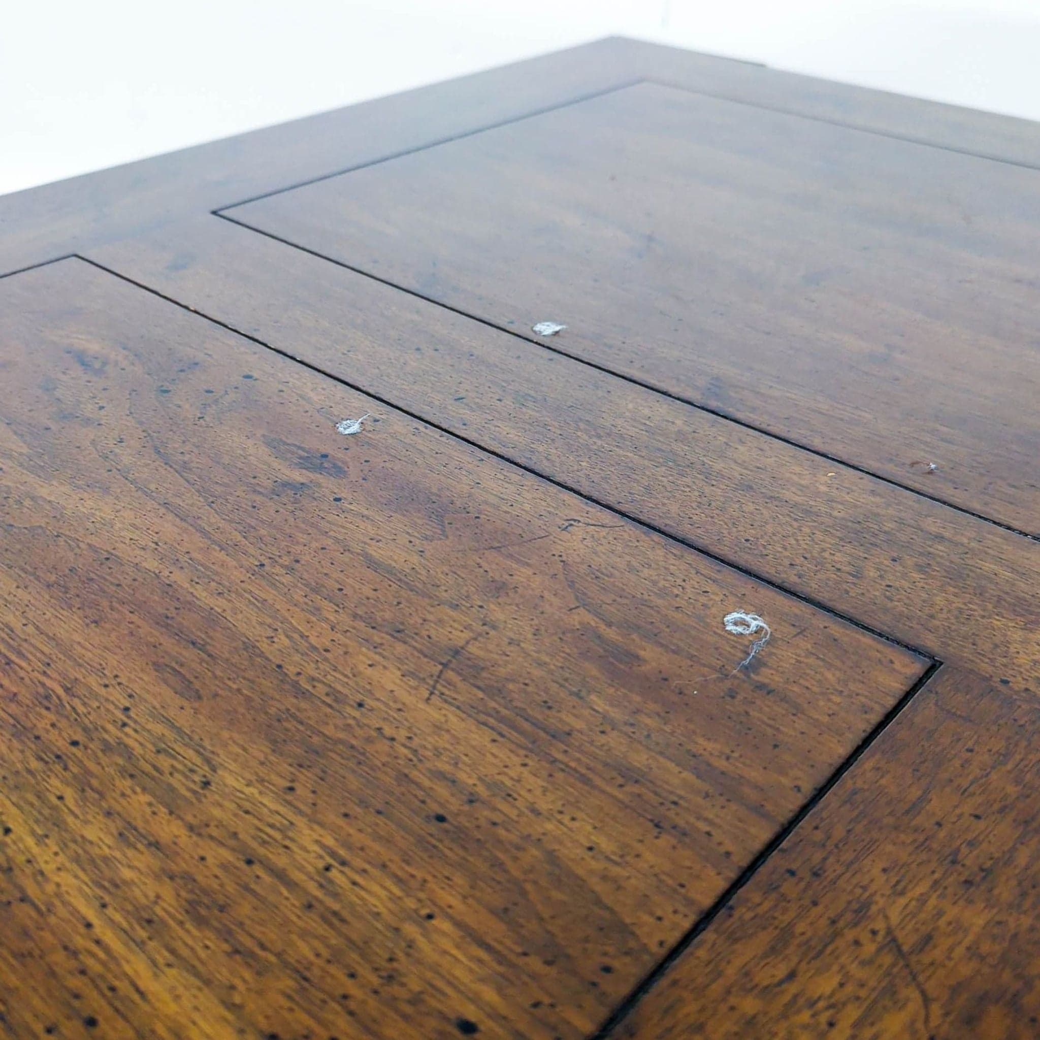 Asian Style Wood Dining Table - Thumbnail 4