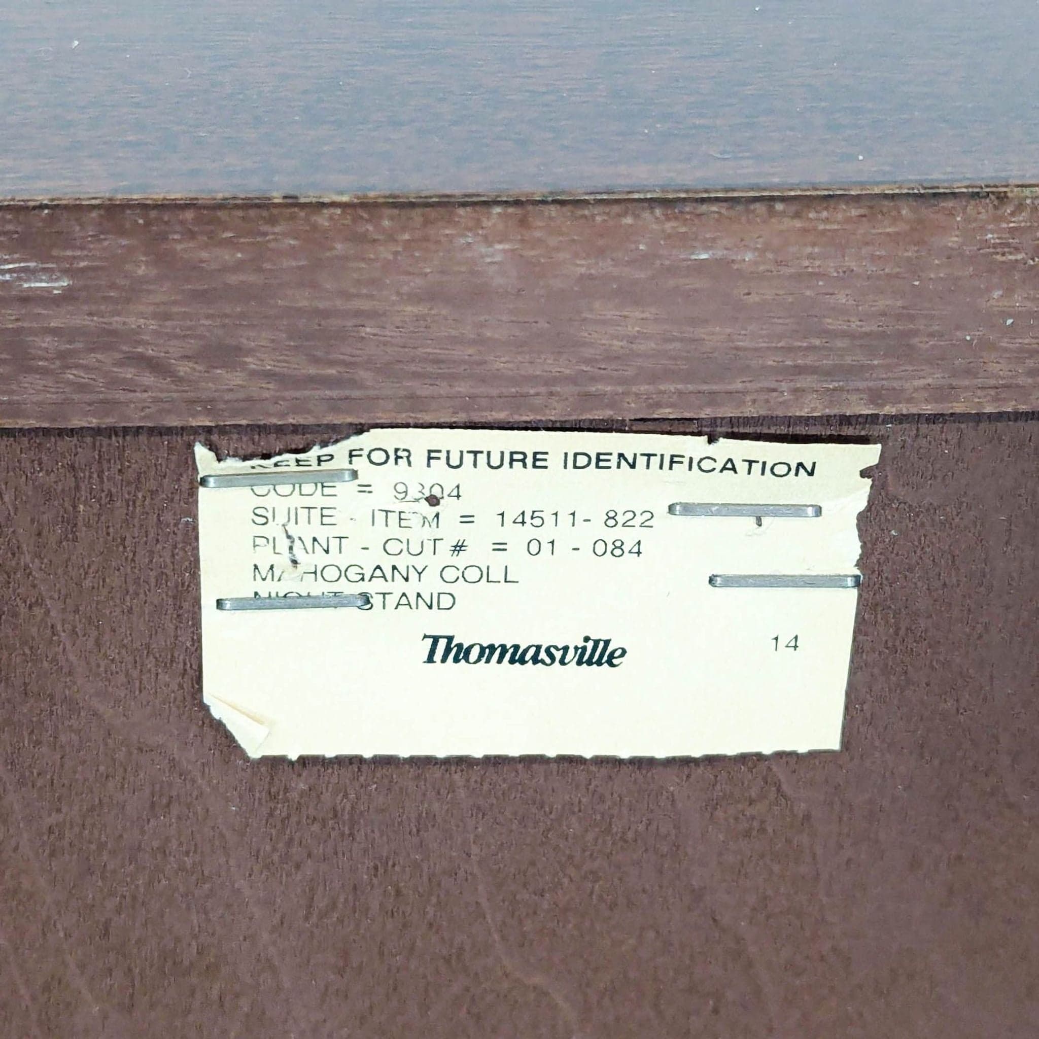 Vintage Thomasville Nightstand - Thumbnail 11