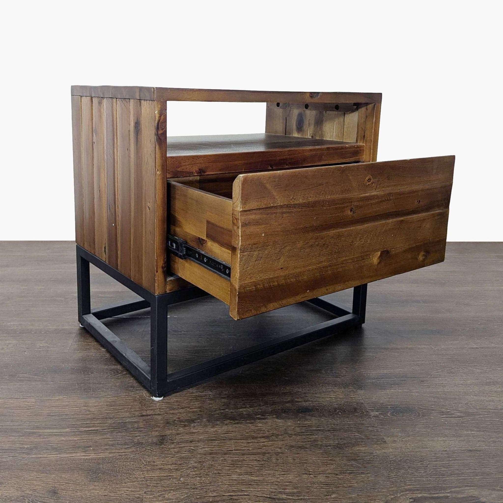 Pair of West Elm Logan Nightstands - Thumbnail 2