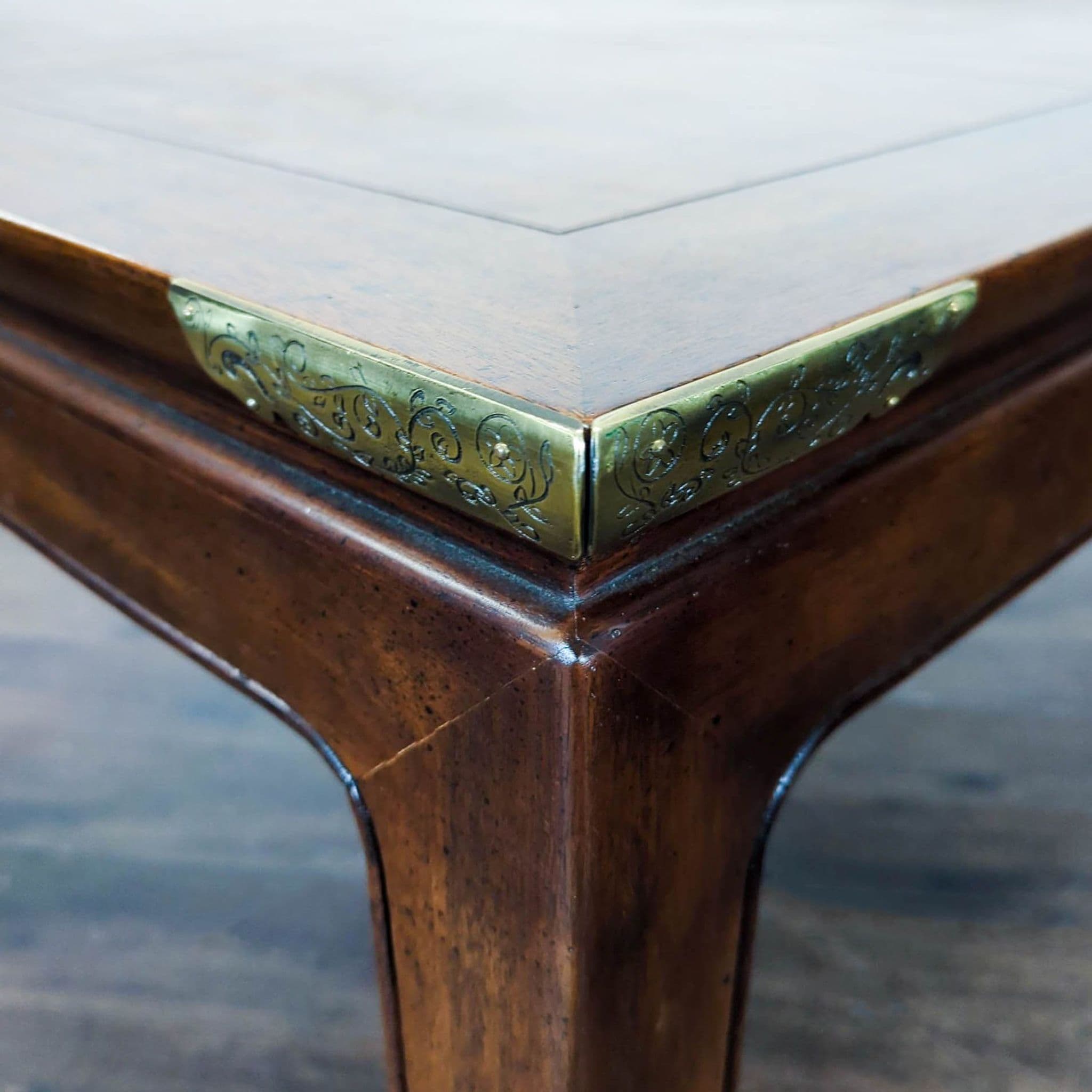 Asian Style Wood Dining Table - Thumbnail 5