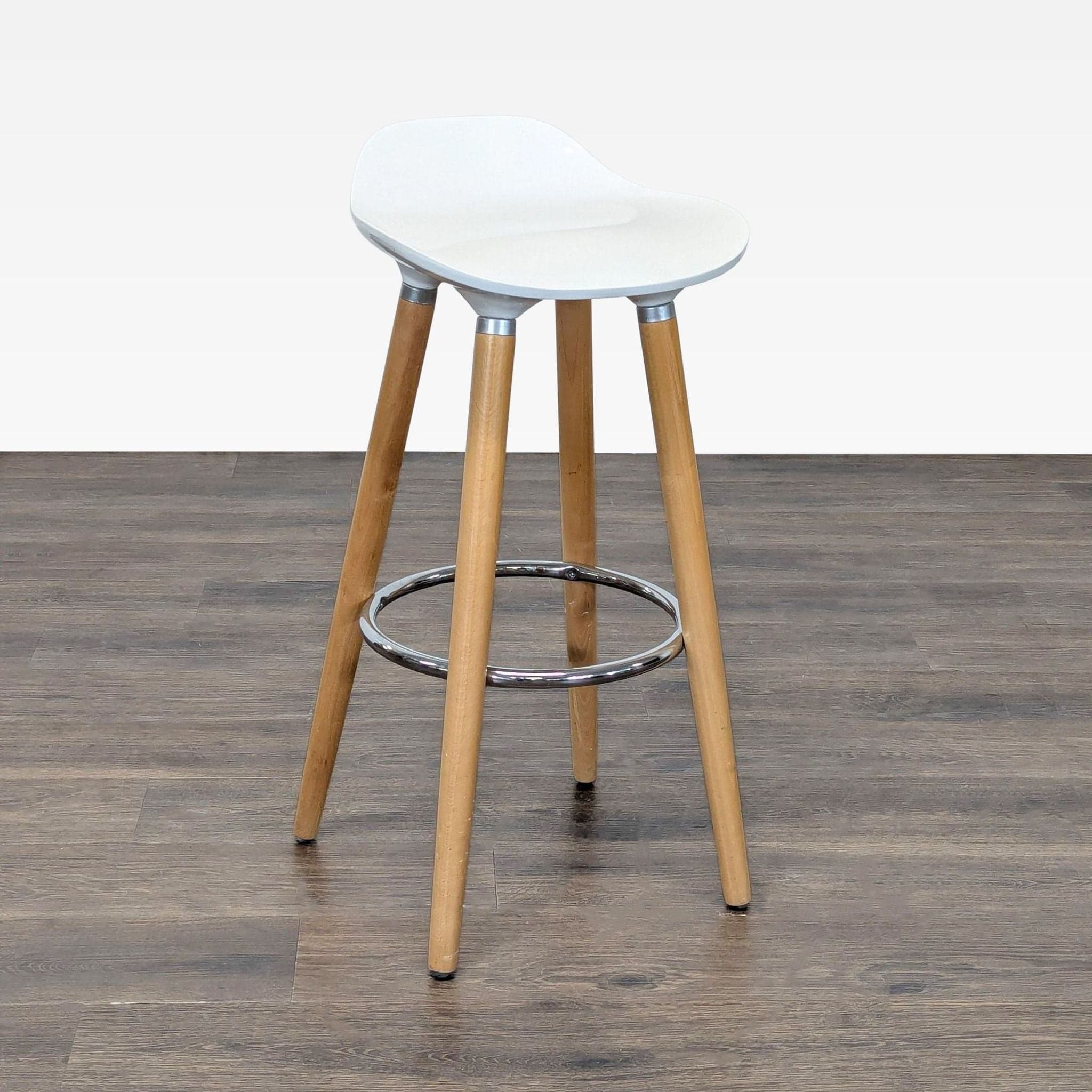 Set of Four Songmics/Costway Wooden Stools - Thumbnail 5
