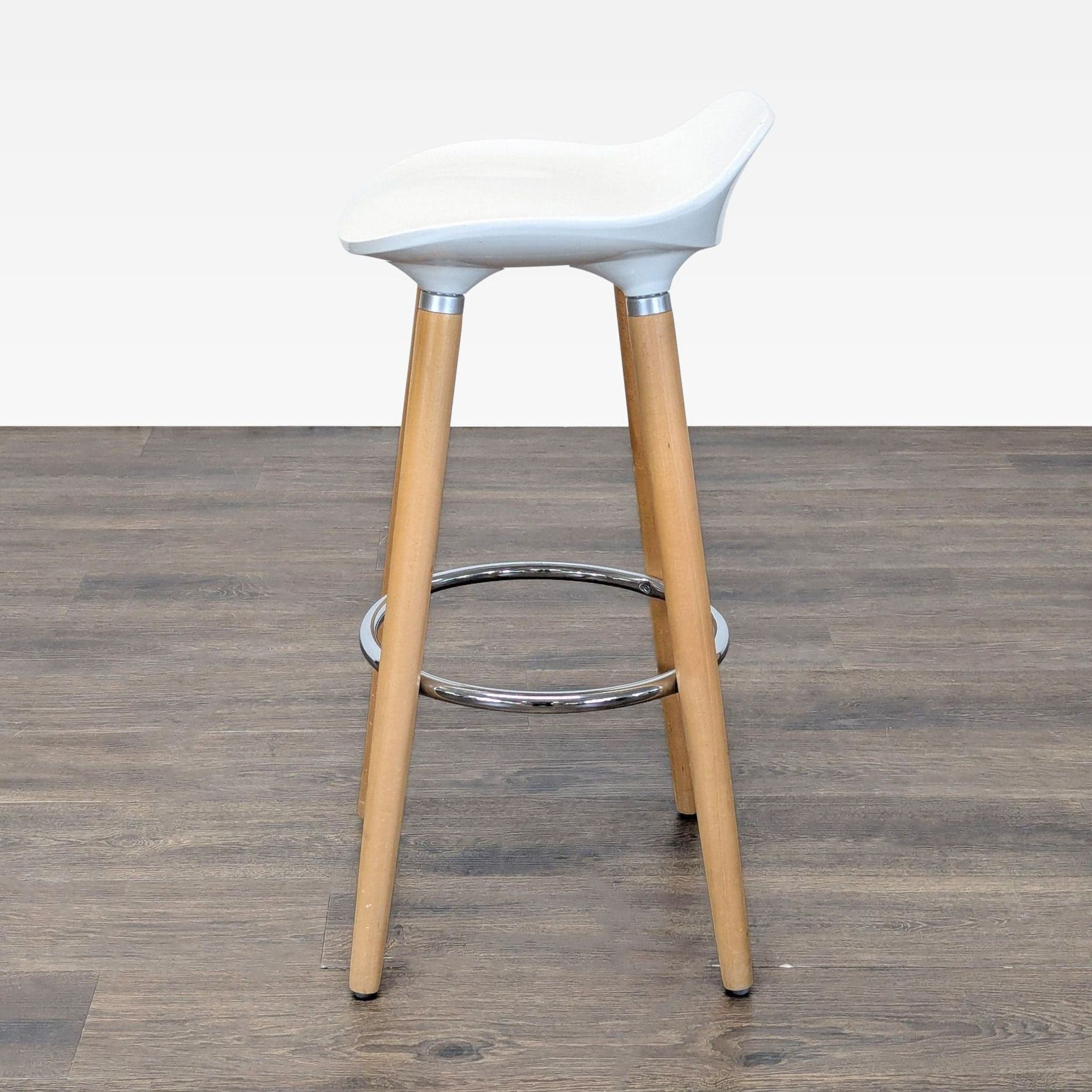 Set of Four Songmics/Costway Wooden Stools - Thumbnail 2