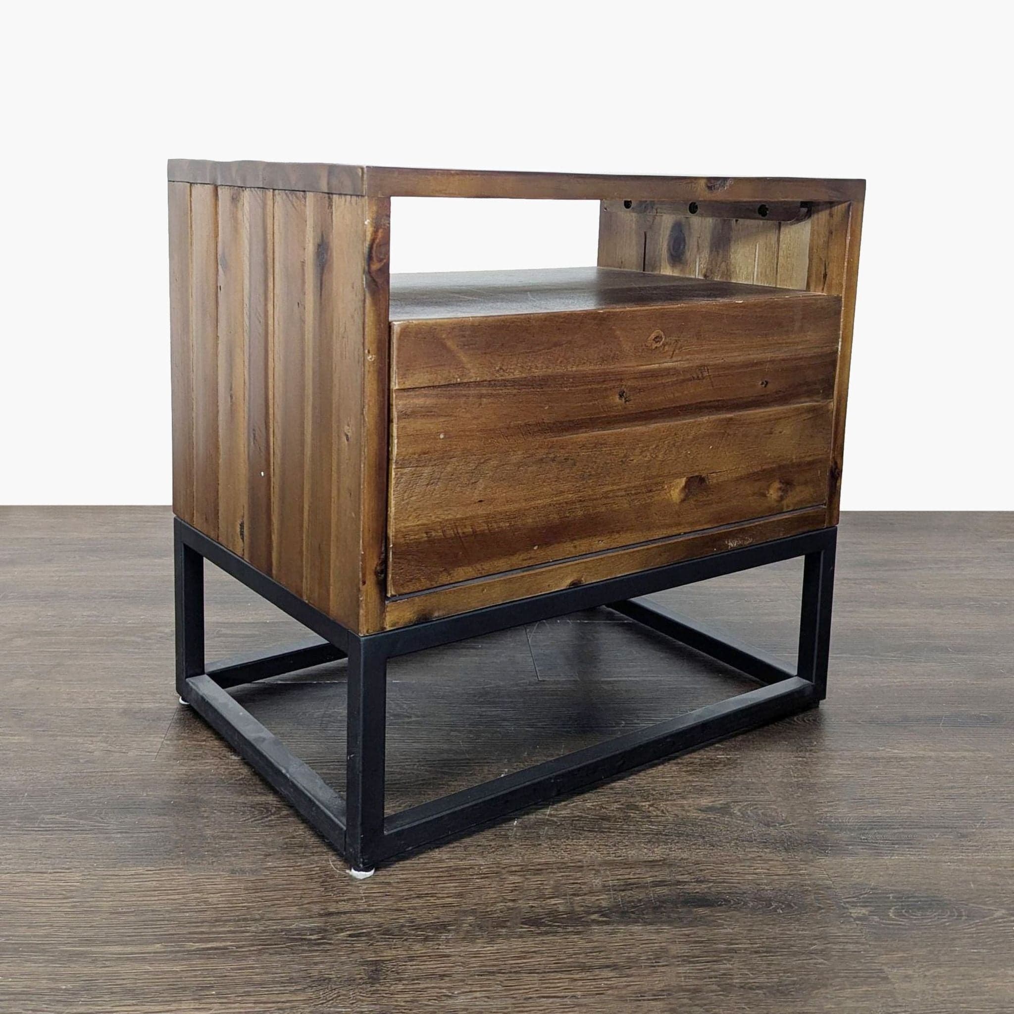 Pair of West Elm Logan Nightstands - Thumbnail 10