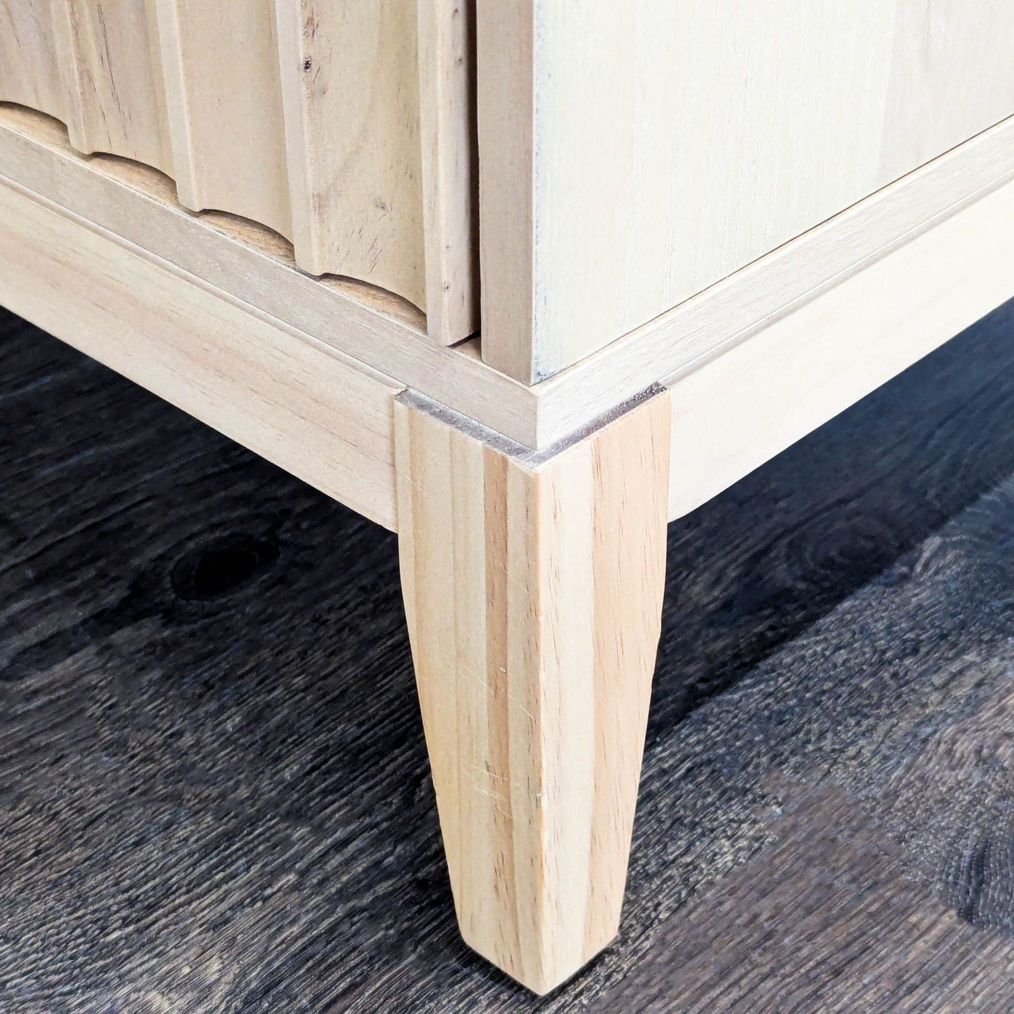 Nathan James Two Door Scalloped Cabinet - Thumbnail 7