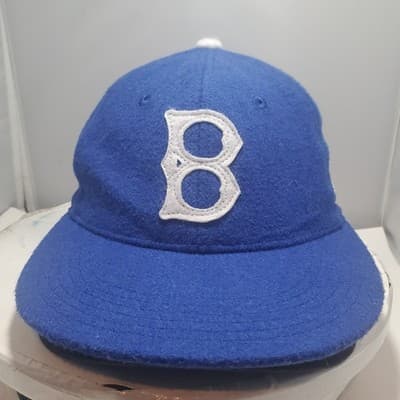 Jackie Robinson Blue Los Angeles Dodgers Strapback Hat/cap - Image 1