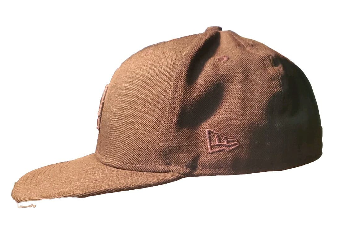 New Era 59Fifty Hat MLB Los Angeles Dodgers LA Black Fitted Cap 7 3/8 Clean - Thumbnail 2
