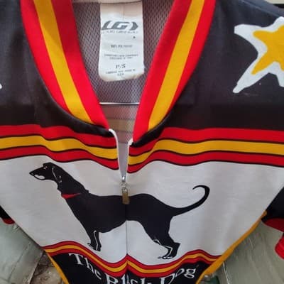 Louis Garneau Black Dog Full Zip Cycling Jersey Mens S Women - Thumbnail 2