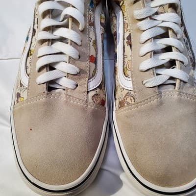 Peanuts Vans Old Skool "The Gang" M 9.5 W 11 Charlie Brown Snoopy Skate Shoes - Thumbnail 6