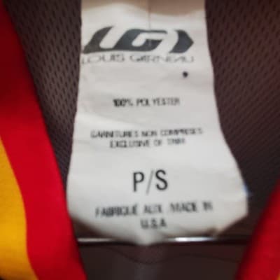 Louis Garneau Black Dog Full Zip Cycling Jersey Mens S Women - Thumbnail 4
