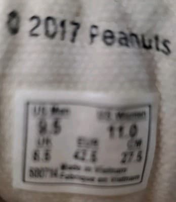 Peanuts Vans Old Skool "The Gang" M 9.5 W 11 Charlie Brown Snoopy Skate Shoes - Thumbnail 9
