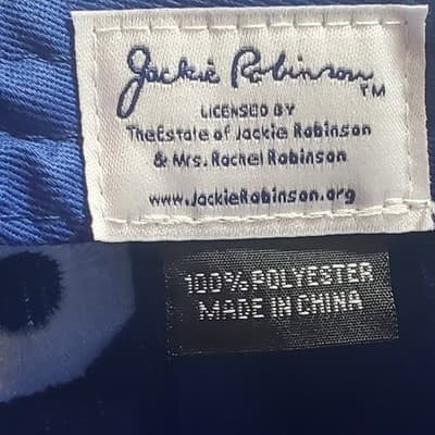Jackie Robinson Blue Los Angeles Dodgers Strapback Hat/cap - Thumbnail 6
