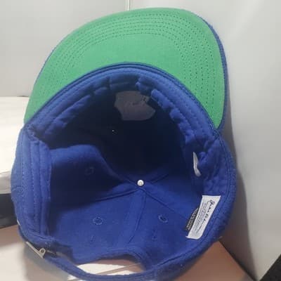 Jackie Robinson Blue Los Angeles Dodgers Strapback Hat/cap - Thumbnail 5