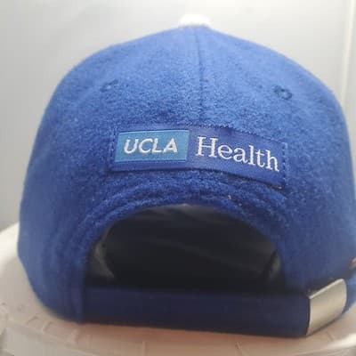 Jackie Robinson Blue Los Angeles Dodgers Strapback Hat/cap - Thumbnail 4