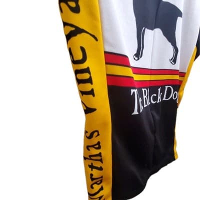 Louis Garneau Black Dog Full Zip Cycling Jersey Mens S Women - Thumbnail 8