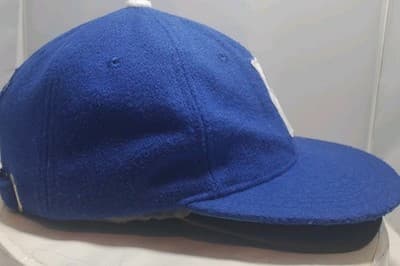 Jackie Robinson Blue Los Angeles Dodgers Strapback Hat/cap - Thumbnail 3