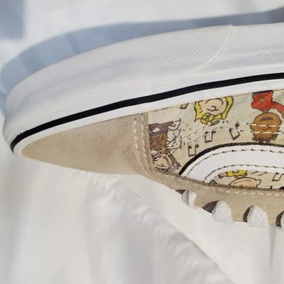 Peanuts Vans Old Skool "The Gang" M 9.5 W 11 Charlie Brown Snoopy Skate Shoes - Thumbnail 11