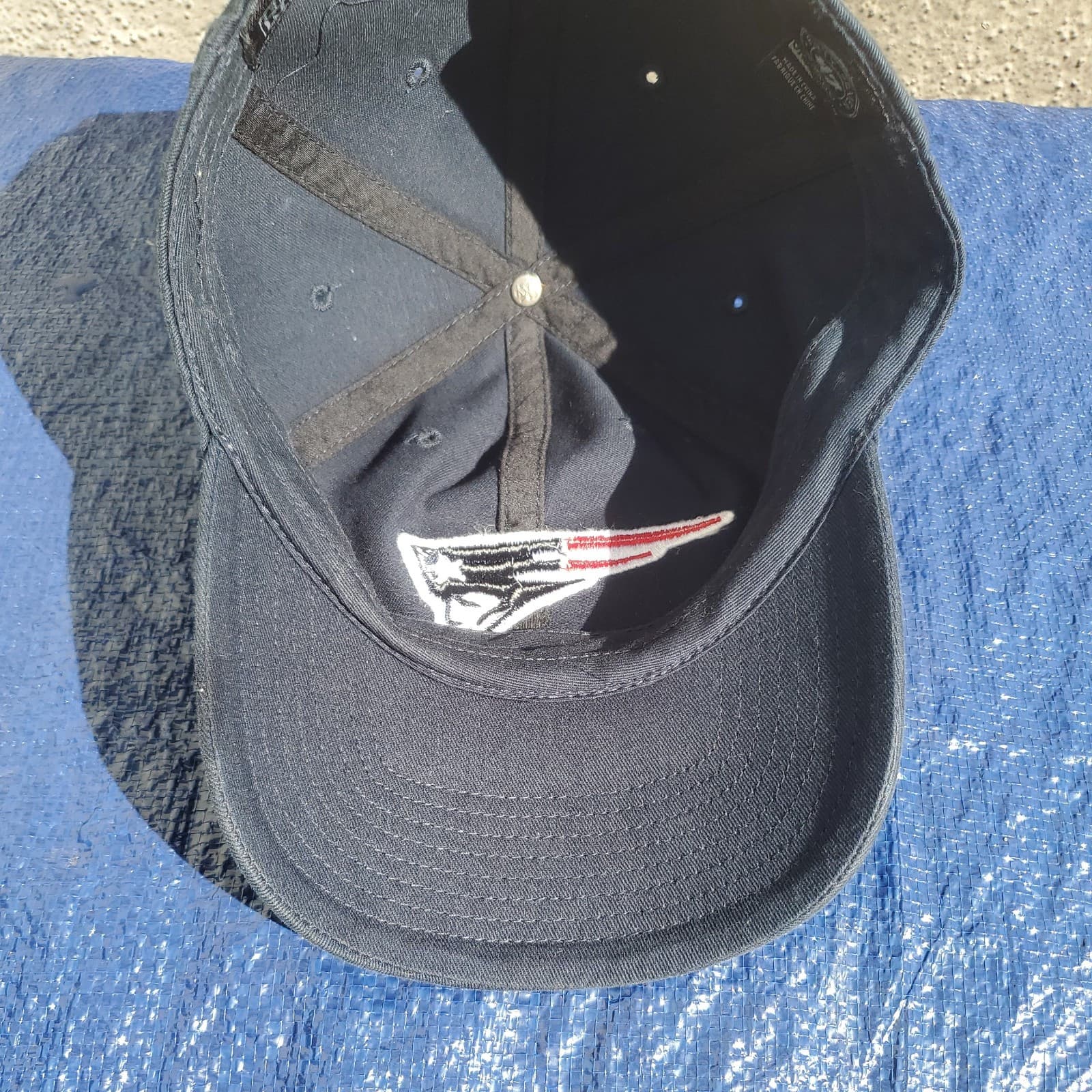 New England Patriots StrapBack Hat Cap '47 Brand OSFA Adjustable NFL - Blue - Thumbnail 5