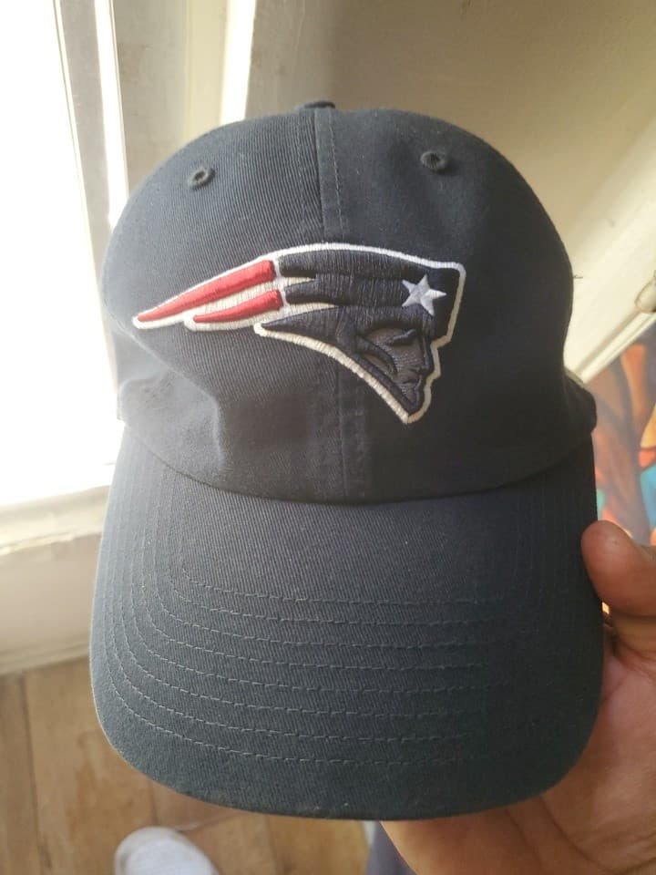 New England Patriots StrapBack Hat Cap '47 Brand OSFA Adjustable NFL - Blue - Thumbnail 7