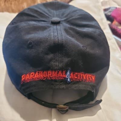 Movie Promo Hat Cap one size fits most PARANORMAL ACTIVITY 4- 2012 PARAMOUNT - Thumbnail 3