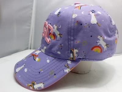 47 Brand USC Lavender Unicorn Youth Girls Strap back Hat - Thumbnail 3