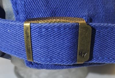 Golden State Warriors '47 Brand Blue Strapback Cap Unisex NBA Hat - Thumbnail 4
