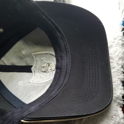 NFL Game Day Cap Oakland Raiders Football Hat One Size Adjustment Strap Black - Thumbnail 6