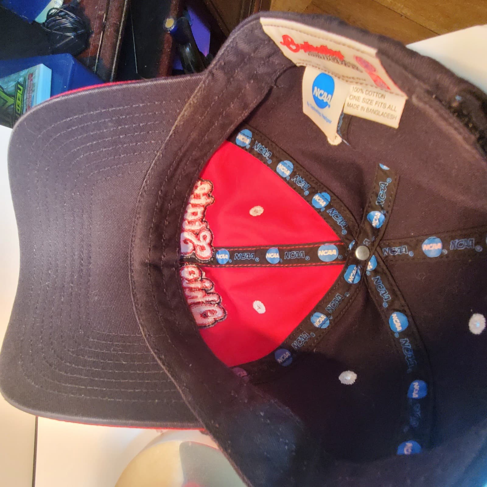 Ohio State Buckeyes Hat Cap Adjustable Strapback Captivating Headgear NCAA Red - Thumbnail 6