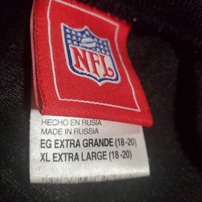Reebok Jerry Rice #80 Oakland Raiders NFL On Field Football Jersey Size Youth XL - Thumbnail 6