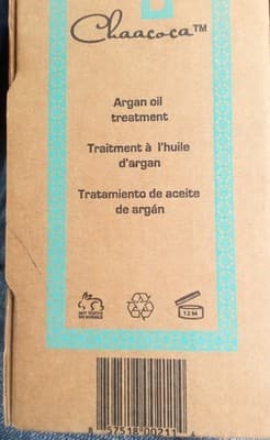 CHAACOCA ARGAN OIL TREATMENT FOR ALL HAIR TYPES 4.0 fl oz NIB - Thumbnail 2