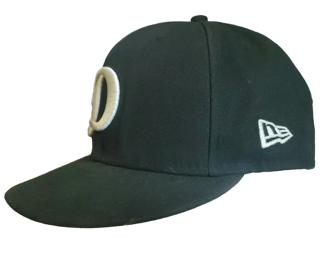 MLB Los Angeles Dodgers D 59FIFTY 5950 Men's Fitted New Era Hat Cap Black White - Image 1