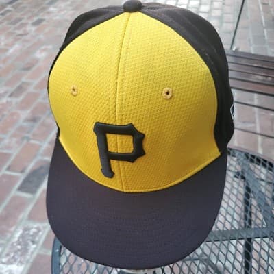 PITTSBURGH PIRATES HAT YOUTH STRAP HOOK AND LOOP HAT CAP - OC SPORTS - TEAM MLB - Image 1