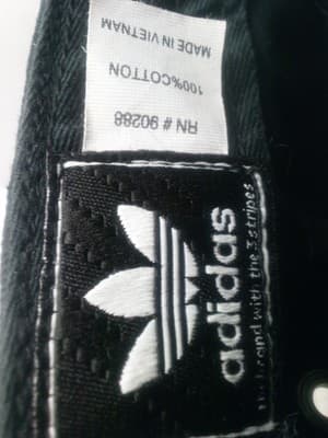 Adidas Trefoil Hat Cap Strap Back Adjustable One Size Black Brand Skateboard - Thumbnail 7