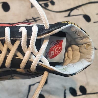 Vans Disney Mens Sk8 Hi Shoes Mickey Mouse Donald Pluto Goofy Size men's 4.5 - Thumbnail 17
