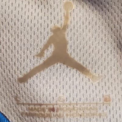 Nike Jordan Georgetown Team Flight Basketball Game Jersey Men's L Blue 865838 - Thumbnail 2