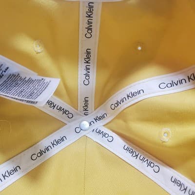 Calvin Klein Hat Yellow Fashion Osfm - Thumbnail 6