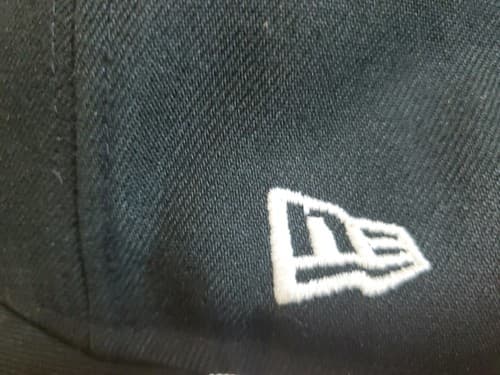 MLB Los Angeles Dodgers D 59FIFTY 5950 Men's Fitted New Era Hat Cap Black White - Thumbnail 7
