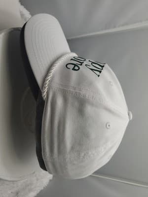 Happy Gilmore Golf Hat White Rope Cap Adjustable Adam Sandler Film - Thumbnail 2