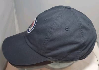 Winnipeg Jets Adjustable Navy Hat American Needle Licensed Hat - Thumbnail 2