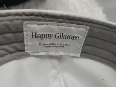 Happy Gilmore Golf Hat White Rope Cap Adjustable Adam Sandler Film - Thumbnail 5